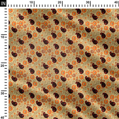 Floral paisley Print Fabric