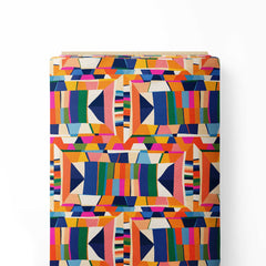 geometric colors Print Fabric