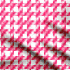 Pink Line Shade Print Fabric