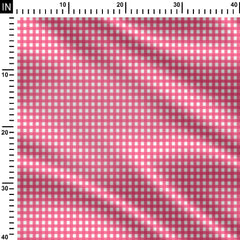 Pink Line Shade Print Fabric