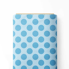 sky polka dots Print Fabric