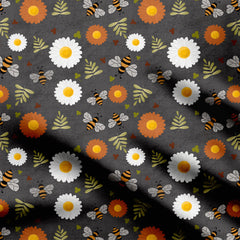 Greyer Spring Print Fabric