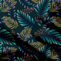 big tropical leafs Print Fabric