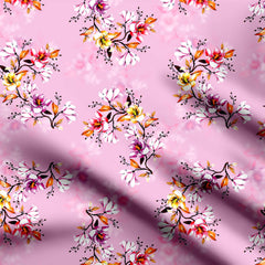 mini floral bunch Print Fabric