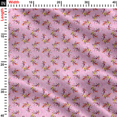 mini floral bunch Print Fabric