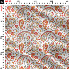 Paisley elegance Print Fabric