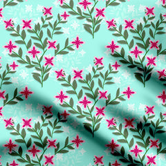 Ethereal Blossoms Print Fabric