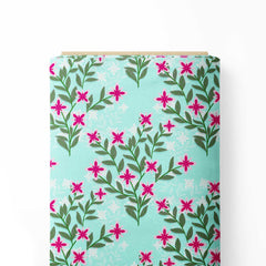 Ethereal Blossoms Print Fabric