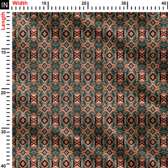 Bohemian 13 Print Fabric