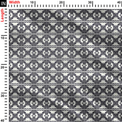 X Ikat Print Fabric