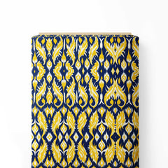 Canary ikat Print Fabric