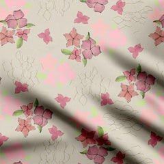 Pink Pichika Print Fabric