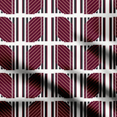 Window Stripes Print Fabric