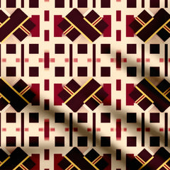 Geometric Print Fabric