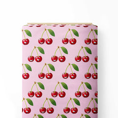 Cherries Print Fabric