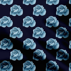 Rose Floral Print Fabric