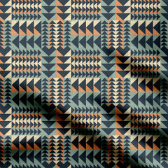 Warmly triangle Print Fabric