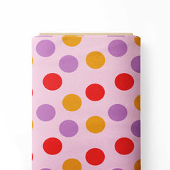 Modern Polka Patern Print Fabric