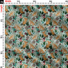 The Wild Cat Empire Cotton Poplin Print Fabric