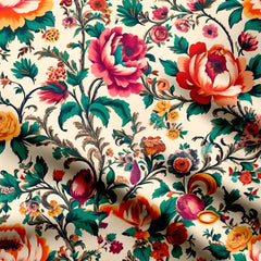 Nostalgic lawn Print Fabric