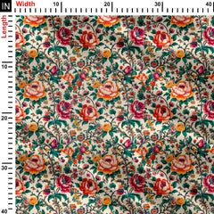 Nostalgic lawn Print Fabric