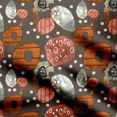 Abstract  boho pattern Print Fabric