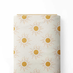 Cute Boho Sun Shine Print Fabric