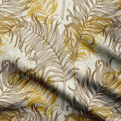 Exotic Tropical Paradise Print Fabric