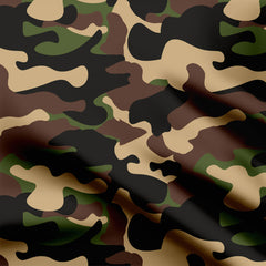 Camouflage Designs Print Fabric