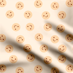 Throwback Smiles Print Fabric