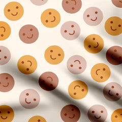 Timeless Smiley Print Fabric