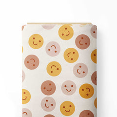 Timeless Smiley Print Fabric