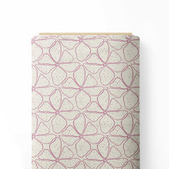 Pink Blossom Print Fabric