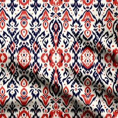 Pearl Ikat Elegance Exquisite Print Fabric