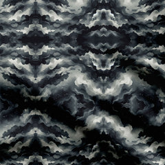 Cloudy Smokey Dilution Print Fabric