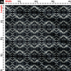 Cloudy Smokey Dilution Print Fabric