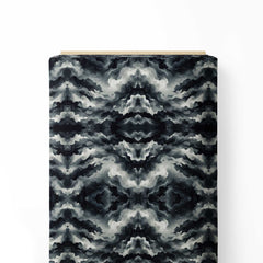 Cloudy Smokey Dilution Print Fabric