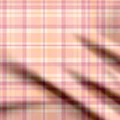 Plaid Patterned Whimsy Print Fabric