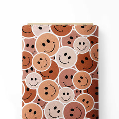 Smileys Print Fabric