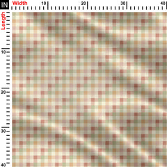 Fusion Plaid Patterns Print Fabric