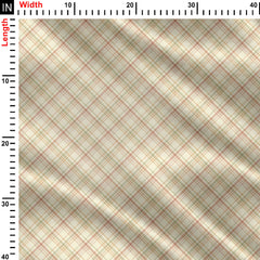 Stripe Fusion Design Print Fabric