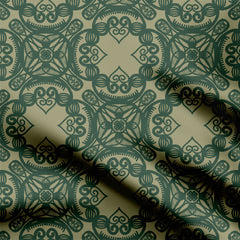 Muted Emeralds Print Fabric