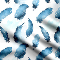 Feathers Print Fabric