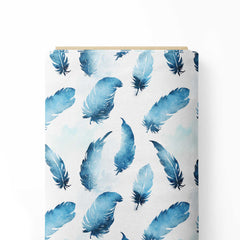 Feathers Print Fabric