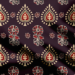 Pan Ajrakh Print Fabric