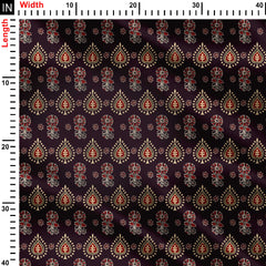 Pan Ajrakh Print Fabric