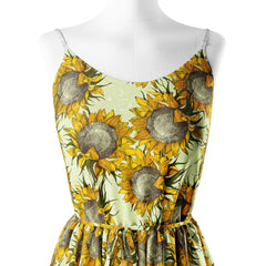 larg sunflower Print Fabric