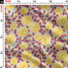 floral allover Print Fabric