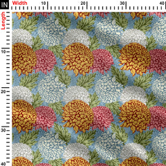 big size floral Print Fabric