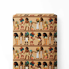 Egypt theme pattern Print Fabric